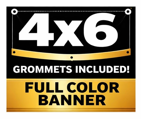 4x6 FULL COLOR BANNER