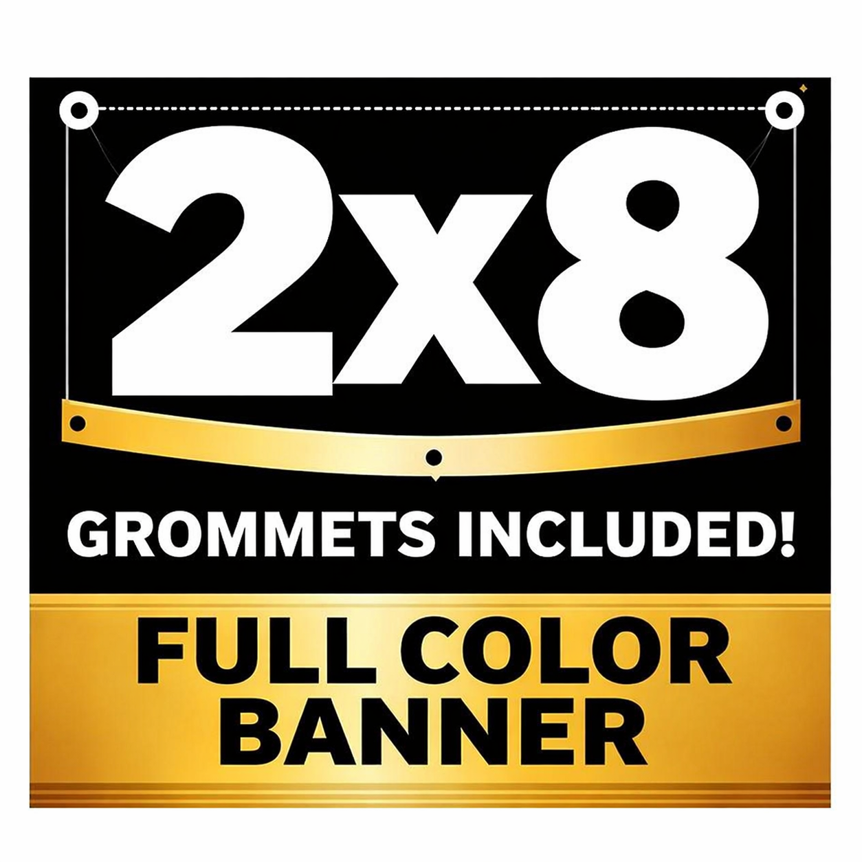 2x8 FULL COLOR BANNER